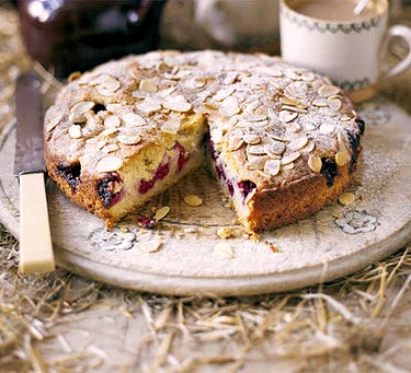 Raspberry Bakewell Tart
