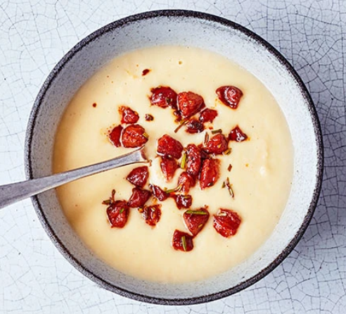 Butter Bean, Leek and Chorizo Soup