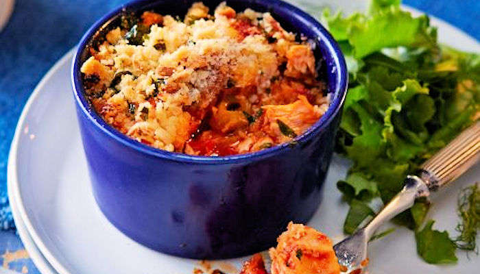 Fish Gratin